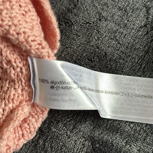 Zara Pink Strawberry Knit Sweater - Picture 5 of 6